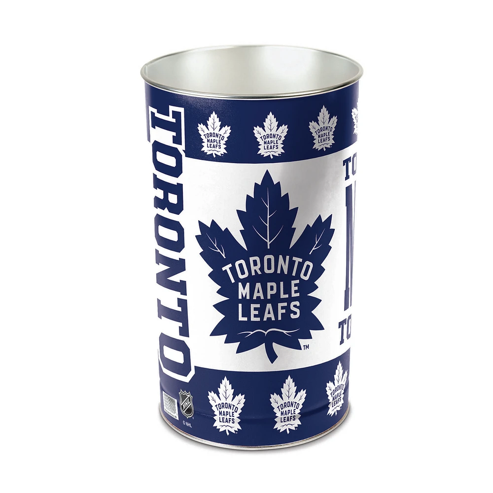 WinCraft Toronto Maple Leafs 15'' Tapered Wastebasket