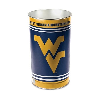 WinCraft West Virginia Mountaineers 15'' Tapered Wastebasket