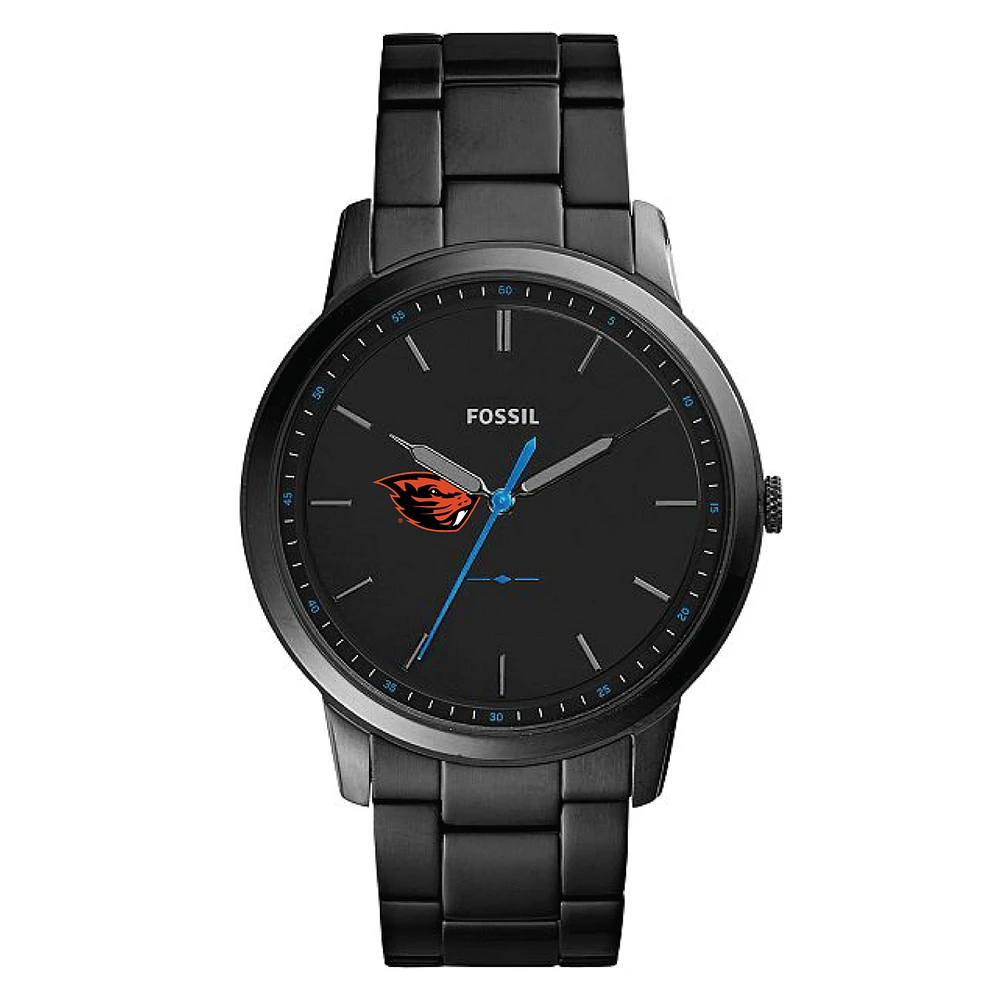 Fossil Oregon State Beavers The Minimalist Slim Stainless Steel Watch