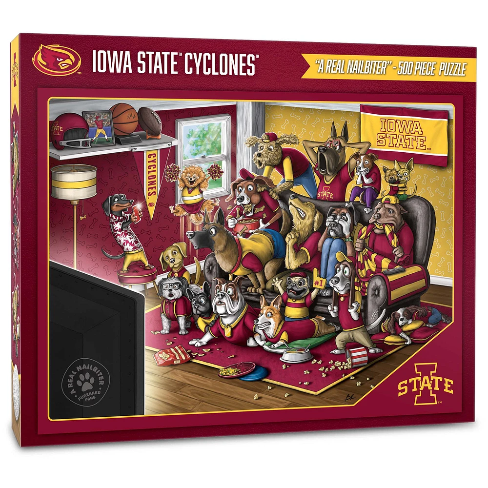 Iowa State Cyclones Purebred Fans 18'' x 24'' A Real Nailbiter 500-Piece Puzzle