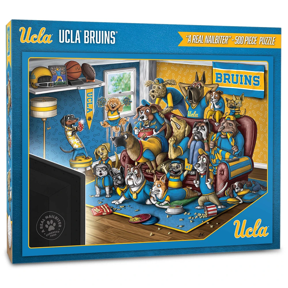 UCLA Bruins Purebred Fans 18'' x 24'' A Real Nailbiter 500-Piece Puzzle