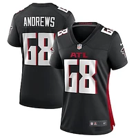 Women's Nike Josh Andrews Black Atlanta Falcons Game Player Jersey