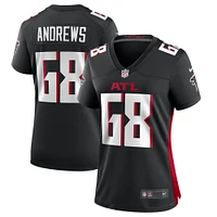 Women's Nike Josh Andrews Black Atlanta Falcons Game Player Jersey