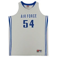 Air Force Falcons Nike Team-Issued #54 Gray Alternate Jersey from the Basketball Program - Size XL