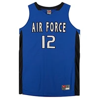 Air Force Falcons Nike Team-Issued #12 Royal & Jersey from the Basketball Program
