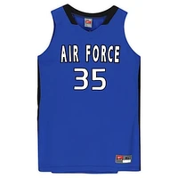 Air Force Falcons Nike Team-Issued #35 Royal & Black Jersey from the Basketball Program - Size XL