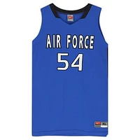 Air Force Falcons Nike Team-Issued #54 Royal & Black Jersey from the Basketball Program