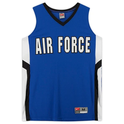 Air Force Falcons Nike Team-Issued Royal White & Black Jersey from the Basketball Program