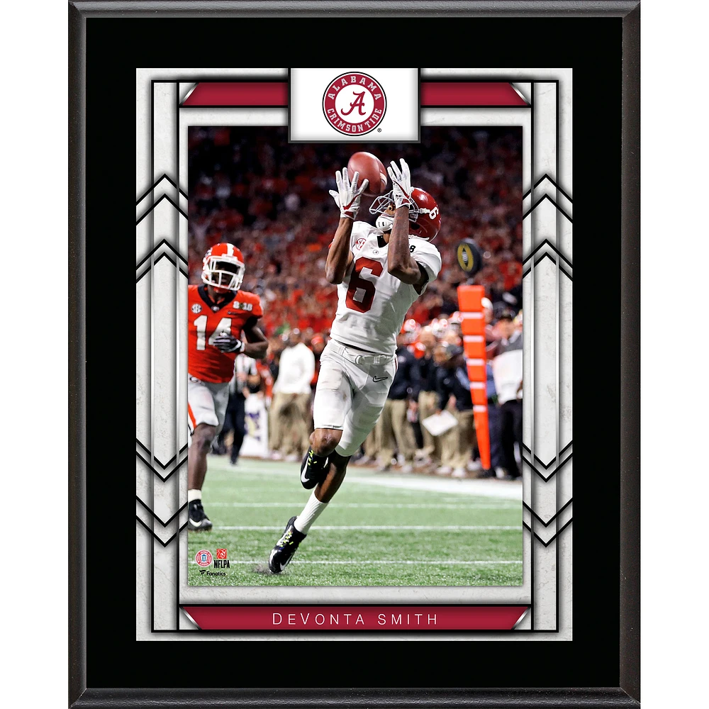 DeVonta Smith Alabama Crimson Tide 10.5" x 13" Sublimated Player Plaque