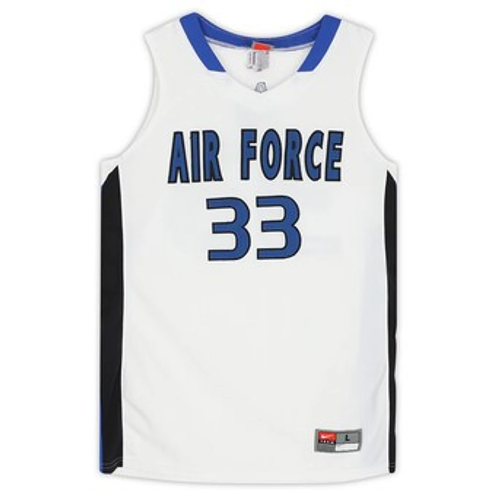 Air Force Falcons Team-Issued #33 White and Jersey from the Basketball Program