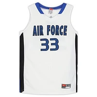 Air Force Falcons Team-Issued #33 White and Jersey from the Basketball Program