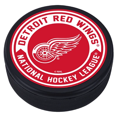 Detroit Red Wings Arrow Hockey Puck
