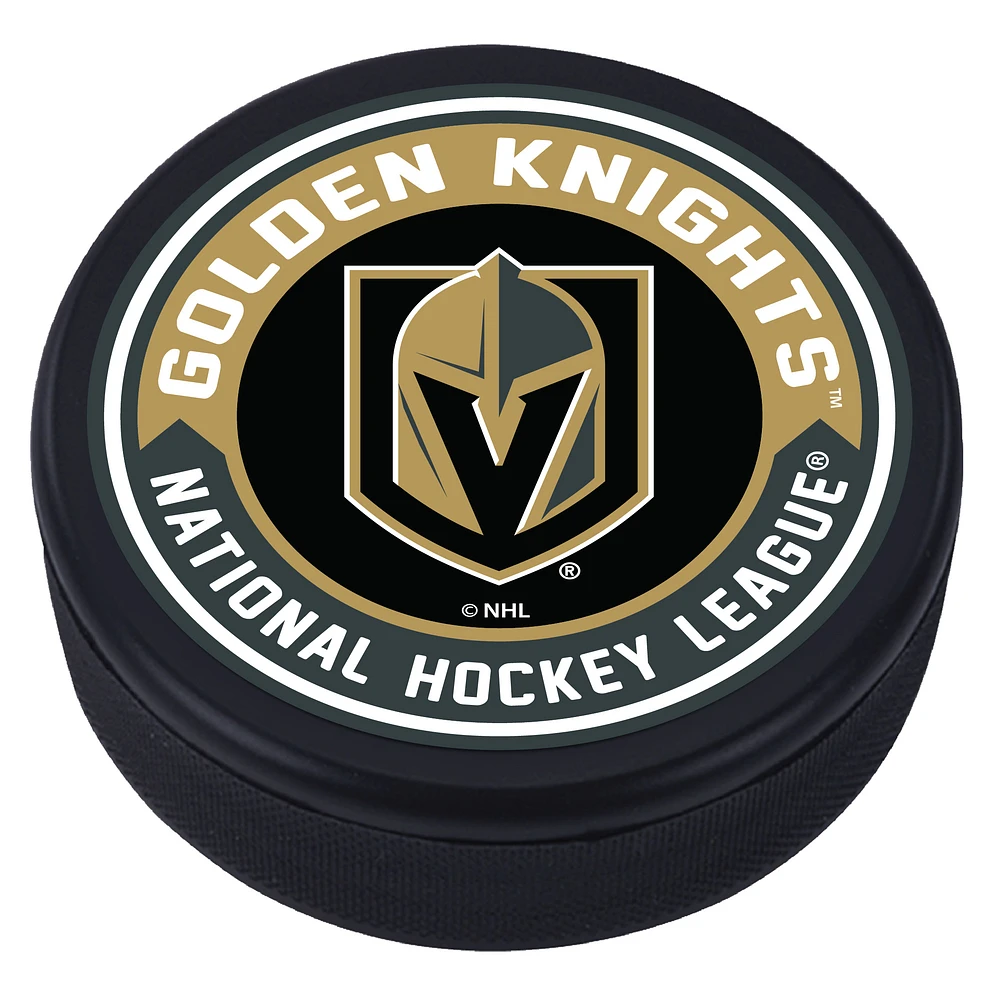 Vegas Golden Knights Arrow Hockey Puck