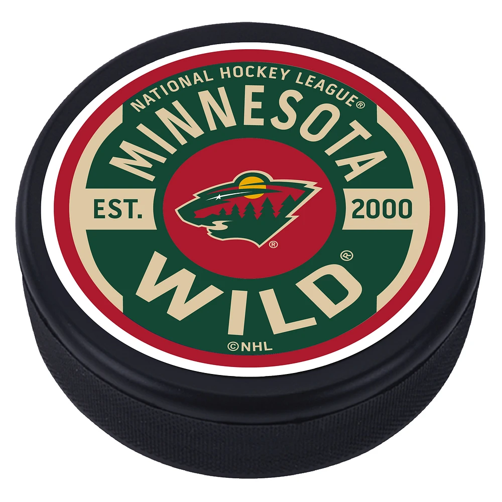 Minnesota Wild Gear Hockey Puck