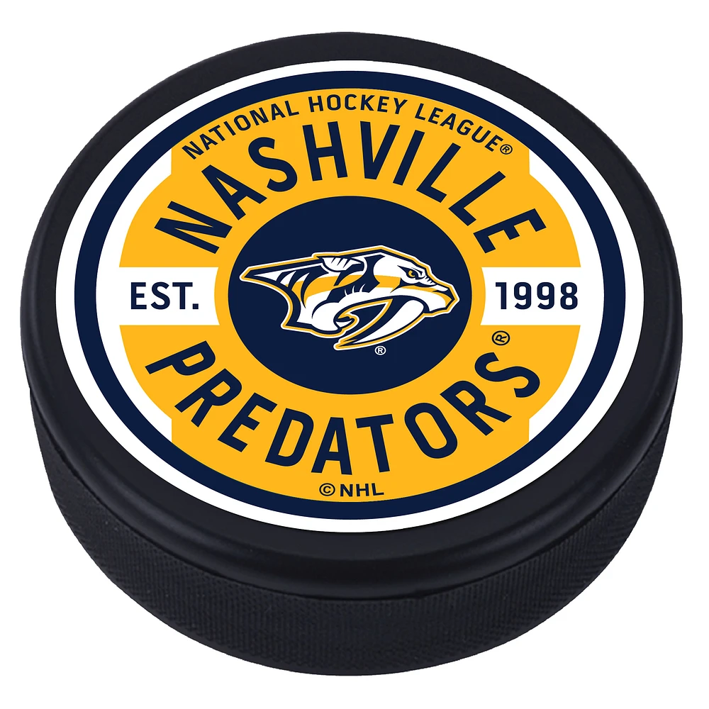 Nashville Predators Gear Hockey Puck