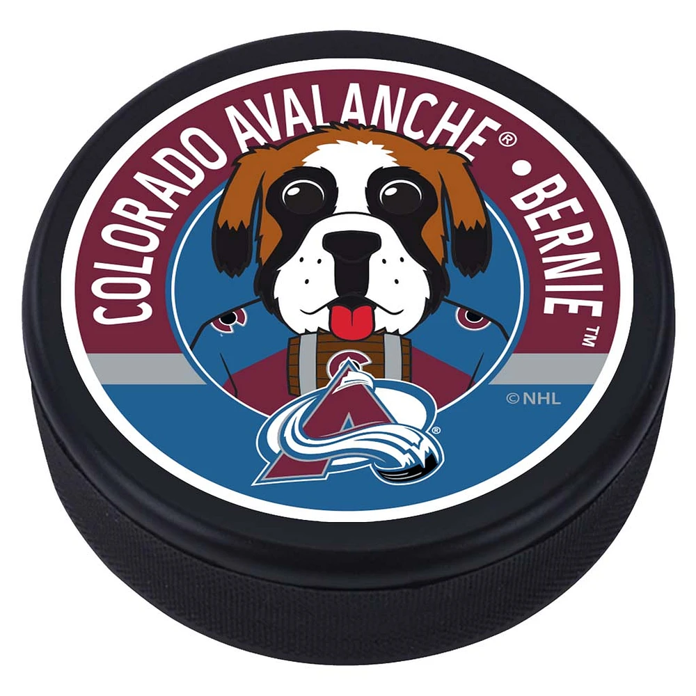 Colorado Avalanche Mascot Hockey Puck