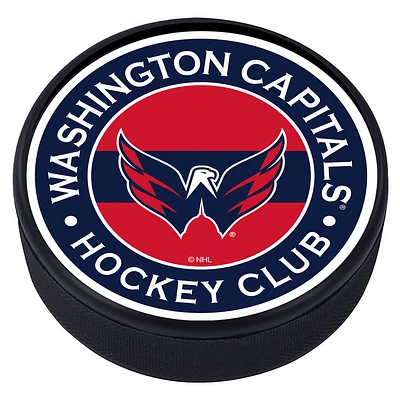 Washington Capitals Striped Hockey Puck