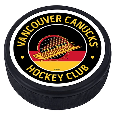 Vancouver Canucks Logo Vintage Hockey Puck