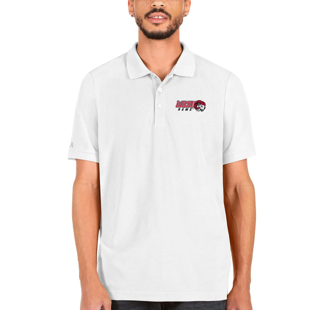 Men's Antigua White Winston-Salem State Rams Big & Tall Legacy Pique Polo