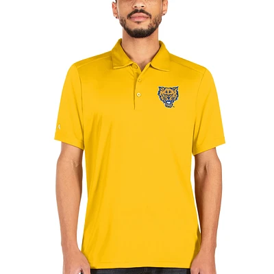Men's Antigua Gold Fort Valley State Wildcats Tribute Polo