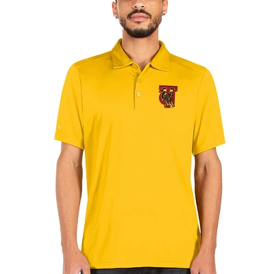 Men's Antigua Gold Tuskegee Golden Tigers Tribute Polo