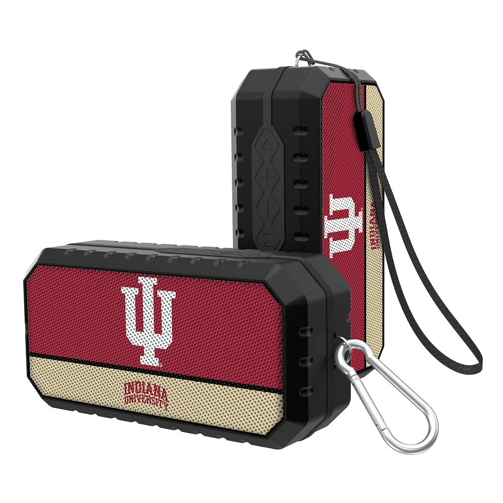 Indiana Hoosiers End Zone Water Resistant Bluetooth Speaker