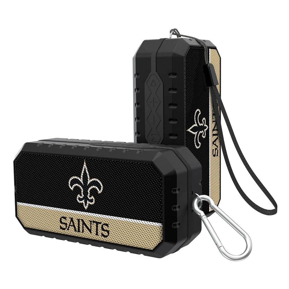 New Orleans Saints End Zone Water Resistant Bluetooth Speaker