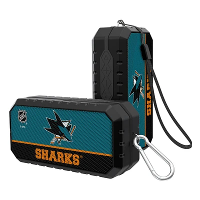 San Jose Sharks End Zone Water Resistant Bluetooth Speaker