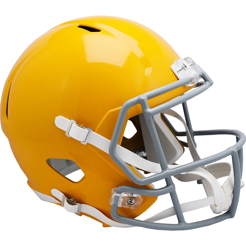Riddell Green Bay Packers 2021 Season Throwback Logo Speed Replica Football Helmet
