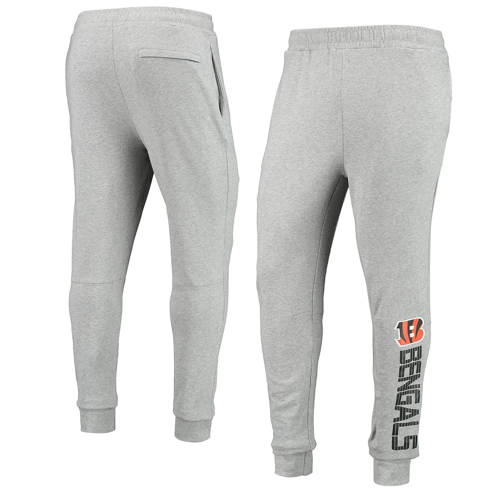 Men's MSX by Michael Strahan Heathered Gray Cincinnati Bengals Jogger Pants