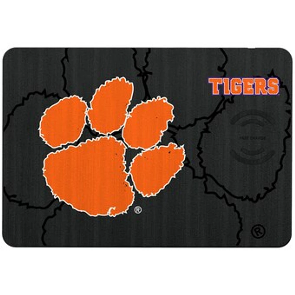 Clemson Tigers Wireless Charger and Mouse Pad