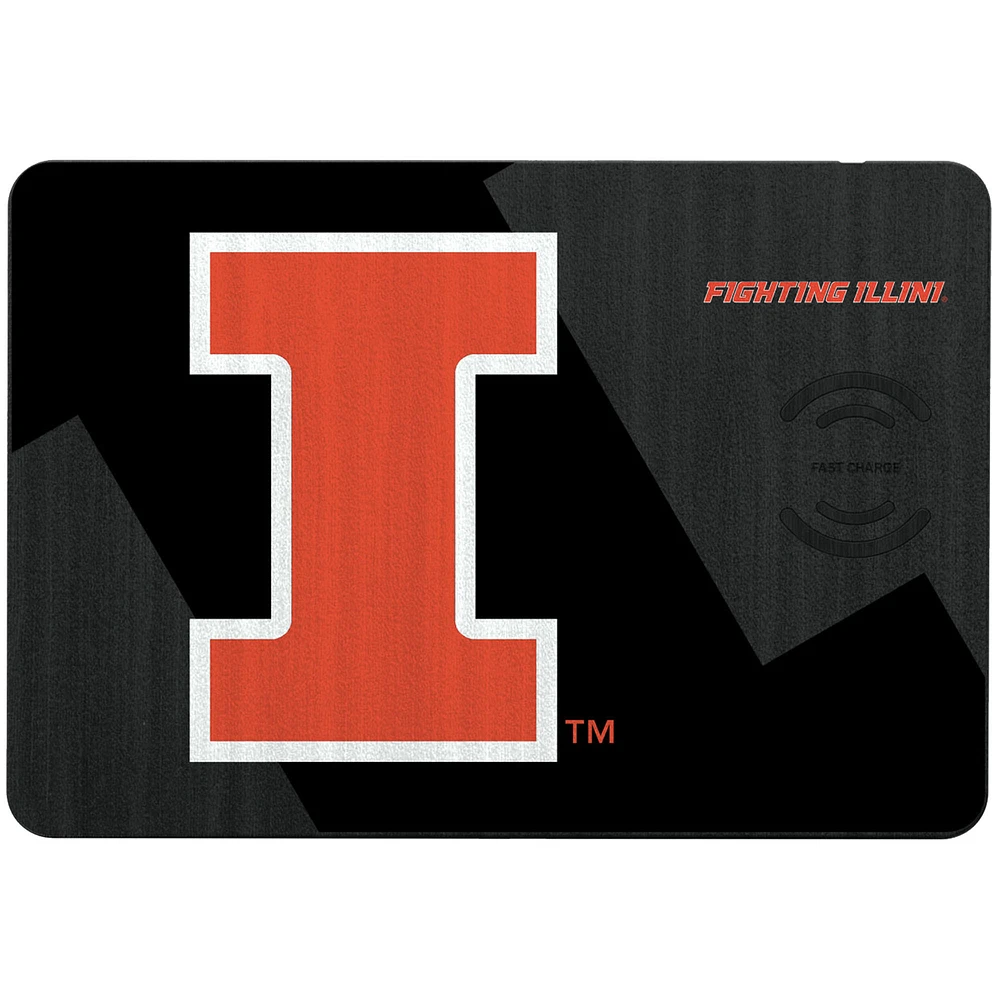 Illinois Fighting Illini Wireless Charger and Mouse Pad