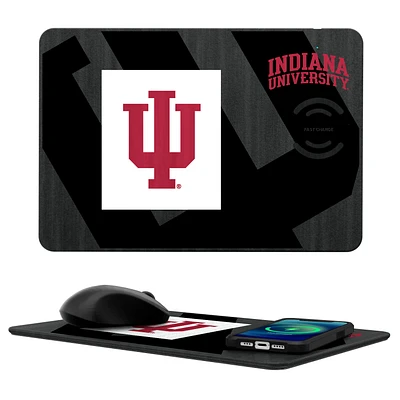 Indiana Hoosiers Wireless Charger and Mouse Pad