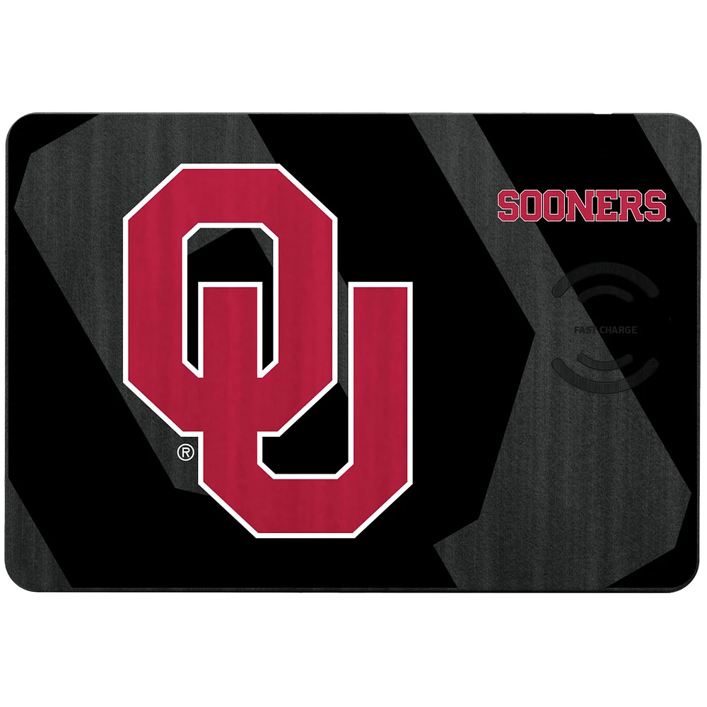 Oklahoma Sooners Wireless Charger and Mouse Pad