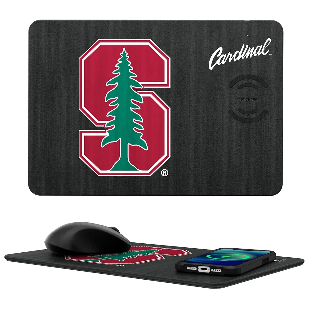 Stanford Cardinal Wireless Charger and Mouse Pad