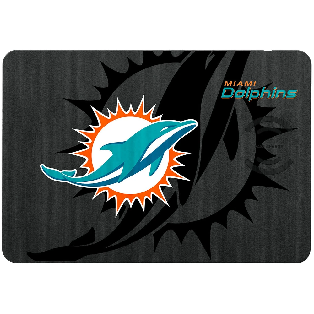 Miami Dolphins Wireless Charger and Mouse Pad