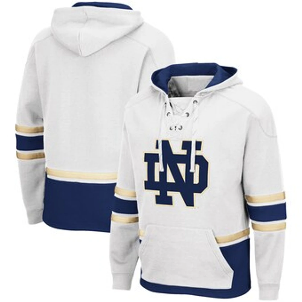 Men's Colosseum Notre Dame Fighting Irish Lace Up 3.0 Pullover Hoodie