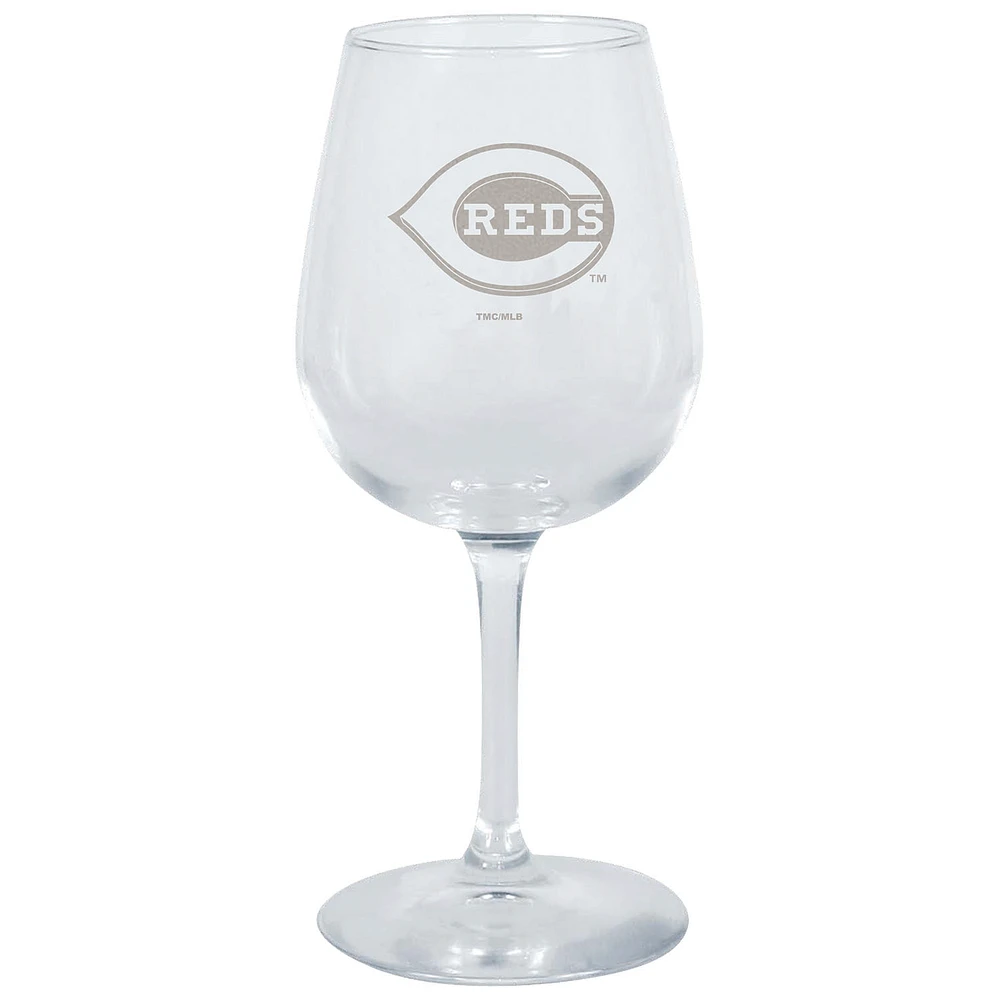 Cincinnati Reds 12.75oz. Stemmed Wine Glass