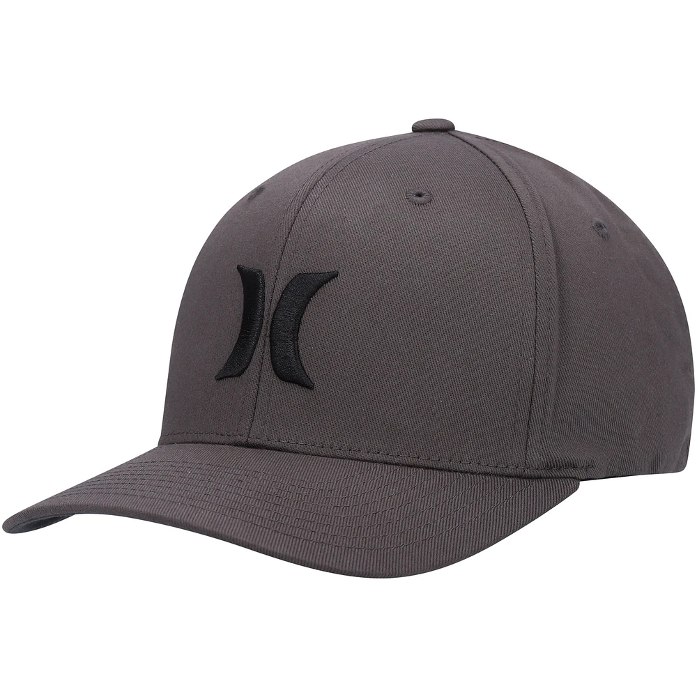 Men's Hurley Charcoal One & Only Tri-Blend Flex Hat