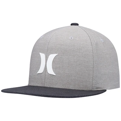 Men's Hurley Gray Phantom Core Snapback Hat