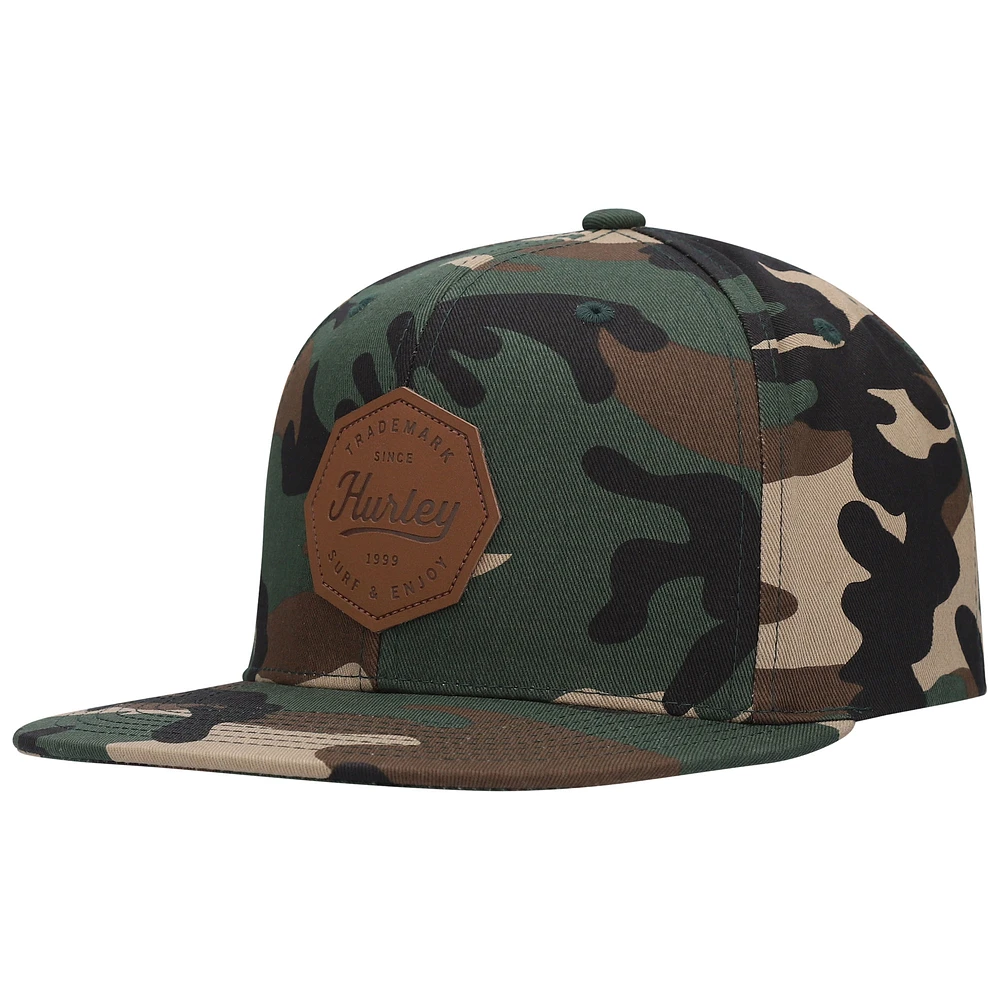 Men's Hurley Camo Tahoe Snapback Hat