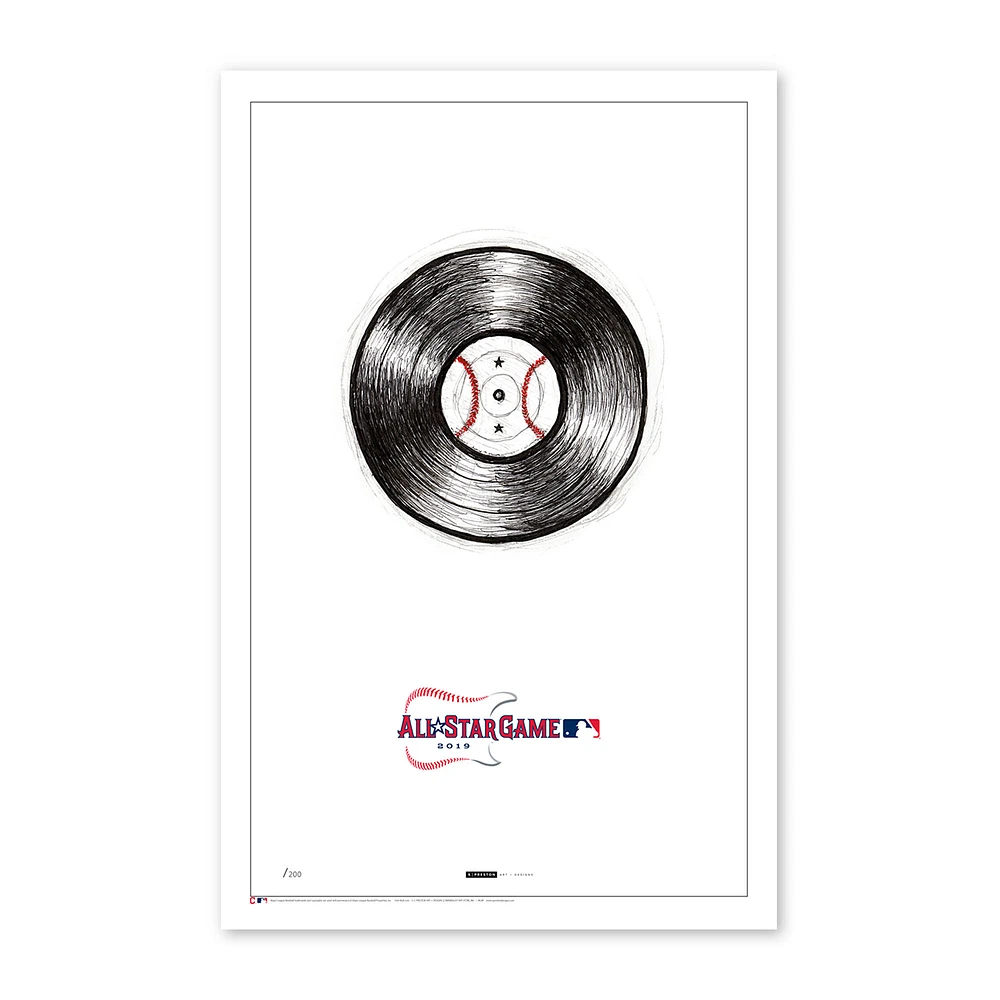 Cleveland Indians 2019 MLB All-Star Game 11'' x 17'' Art Poster