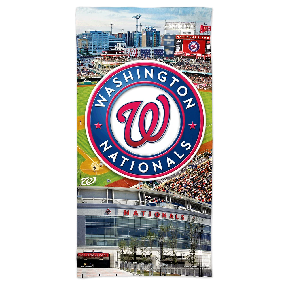WinCraft Washington Nationals 30'' x 60'' Spectra Beach Towel