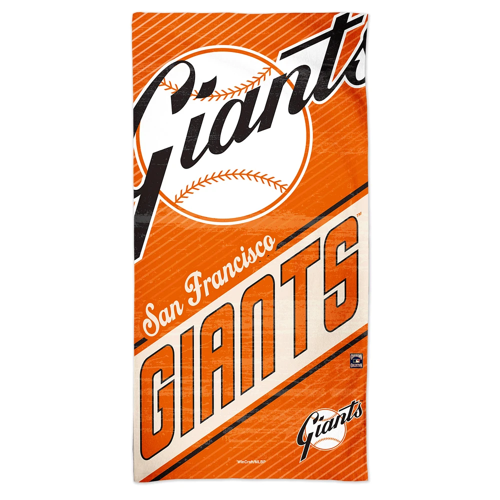 WinCraft San Francisco Giants 30'' x 60'' Cooperstown Collection Spectra Beach Towel