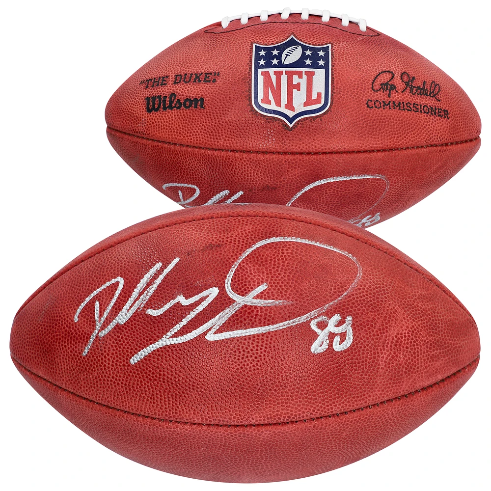 Dallas Goedert Philadelphia Eagles Autographed Wilson Duke Full Color Pro Football
