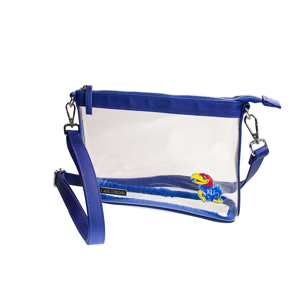 Women's Blue Kansas Jayhawks Small Crossbody Bag