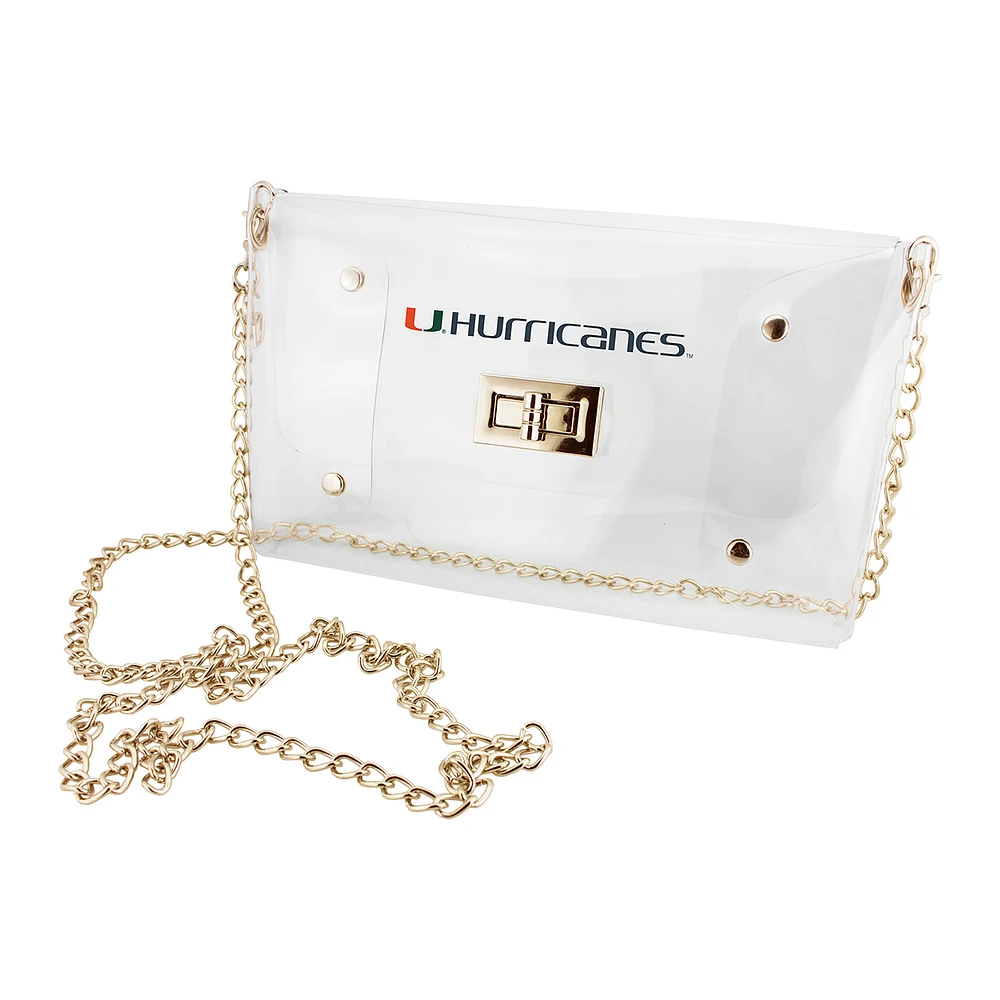 Women's Miami Hurricanes Envelope Purse