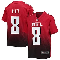Youth Nike Kyle Pitts Sr. Red Atlanta Falcons Game Jersey