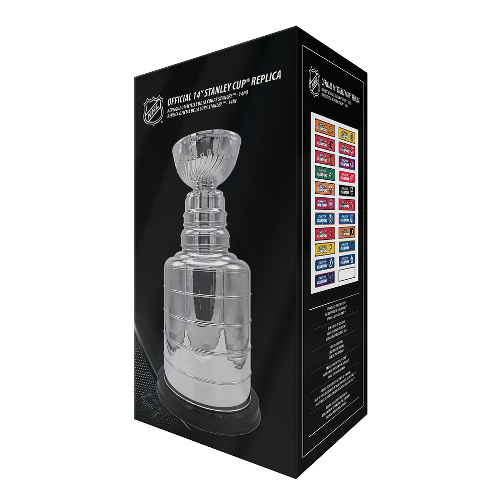 Woodrow NHL 14'' Replica NHL Stanley Cup with Multi-Team Stickers
