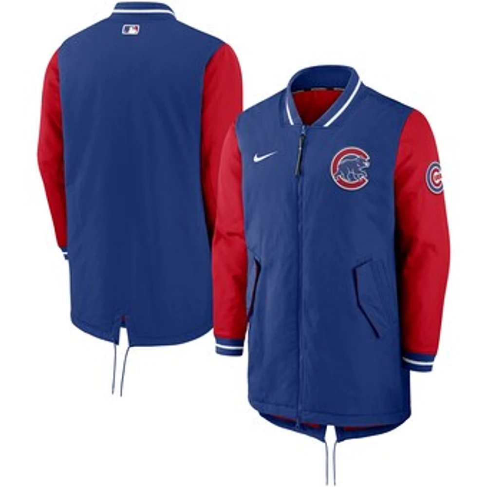 Men's Nike Royal Chicago Cubs Dugout Performance Full-Zip Jacket